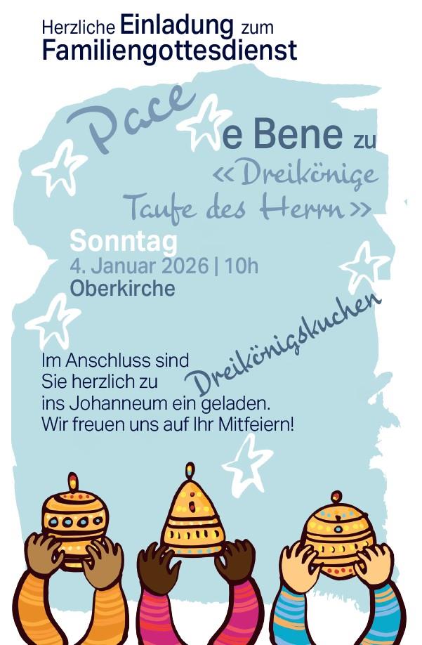 Pace e Bene Familiengottesdienst mit Mittagessen